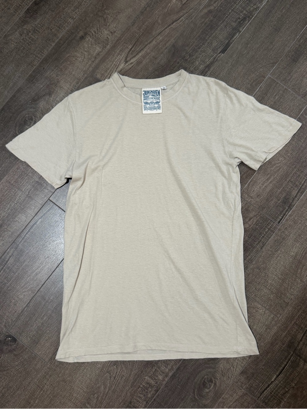 Jungmaven The Basic Tee - unisex small - natural